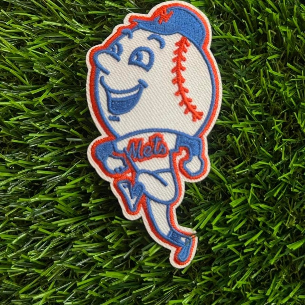 New York Mets Mr. Met embroidered patch